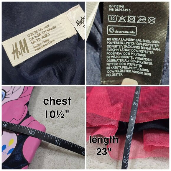 My Little Pony Dress 2–4Y – Sequin Sparkle Ombre Tulle Skirt by H&M | EUC - Picture 8 of 9